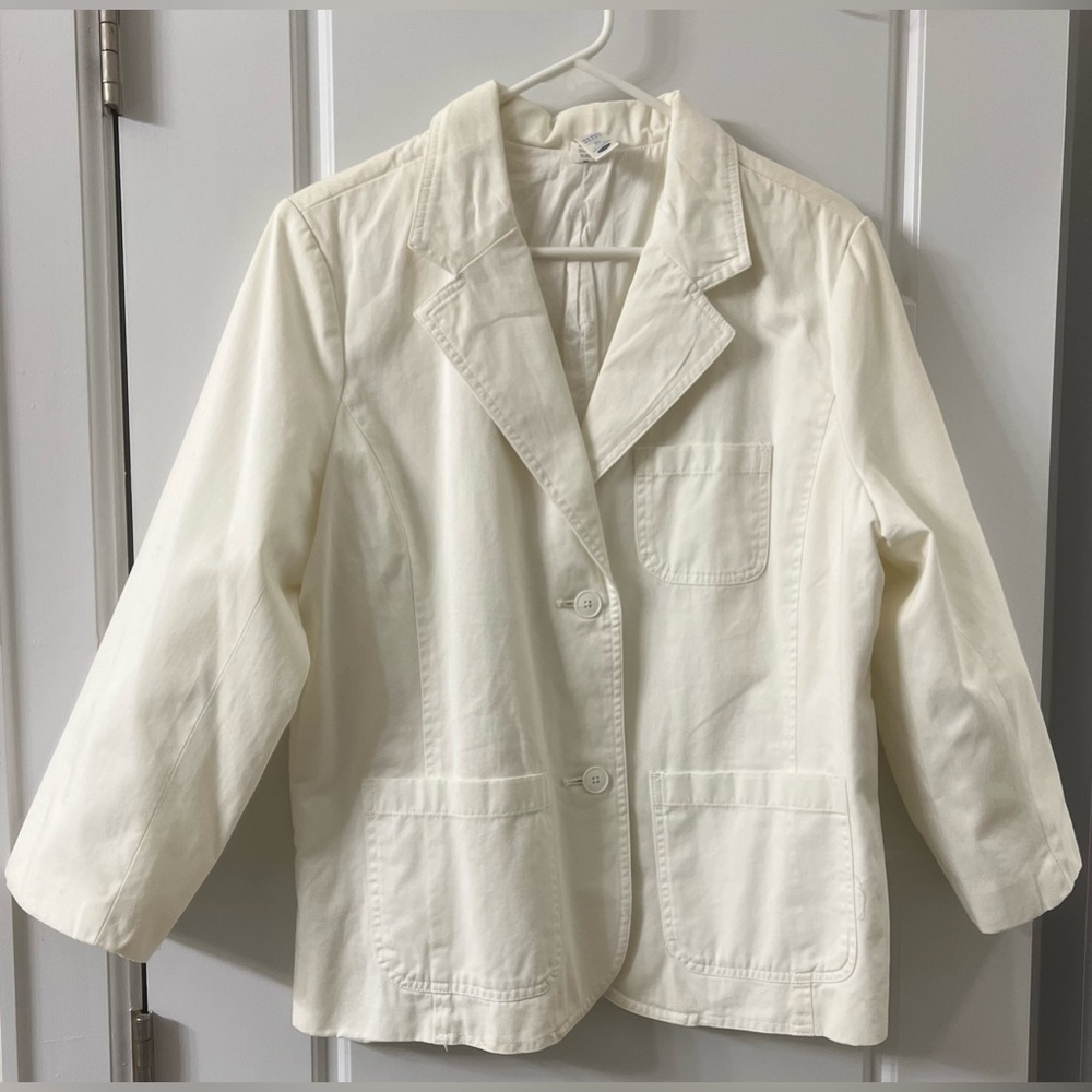 White/Ivory XL Old Navy Blazer